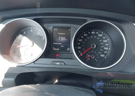 2019 Volkswagen Tiguan 2.0T S z USA, uszkodzony, nr VIN 3VV0B7AX6KM045654